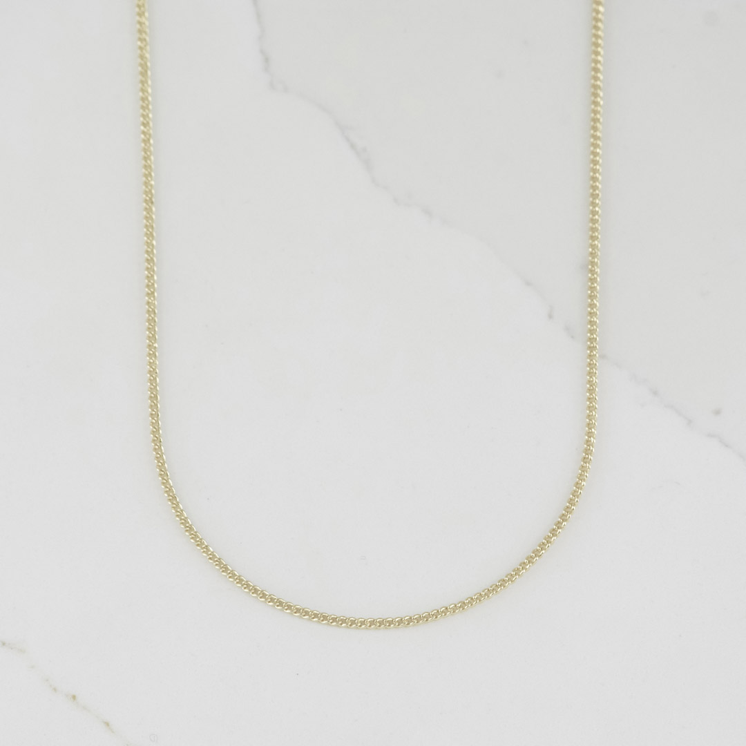 CADENA CUBANITA 1MM-45CM